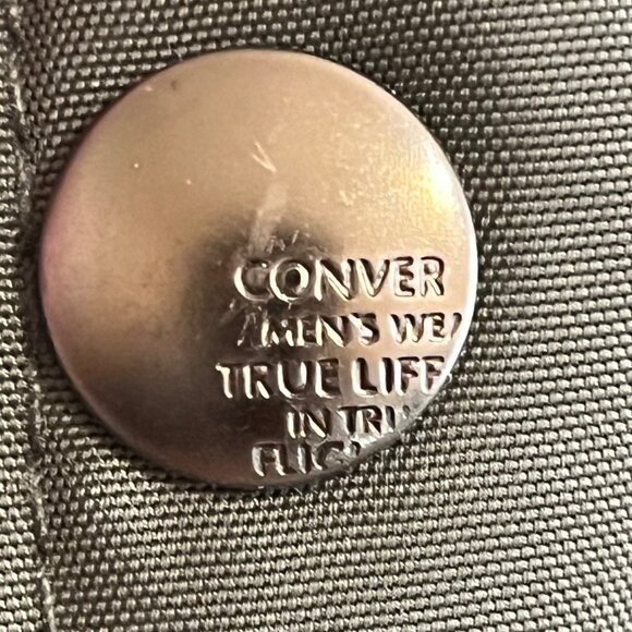 RARE CONVER Men's Down Parka 80%Down 20% Feather Long Premium Winter Coat Size L - Picture 13 of 13